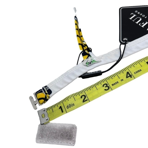 ZAFUL Bikini Set Pineapple Print Two Piece Bathing Swimsuit High Cut XL NWT - Picture 10 of 15